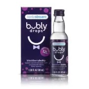 SodaStream Bubly drops Black Berry Fruit Drops 1.36 oz 1 pk