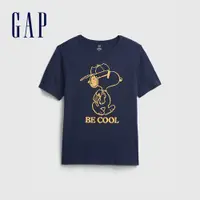 在飛比找蝦皮商城優惠-Gap 男童裝 Gap x Snoopy史努比聯名 純棉短袖