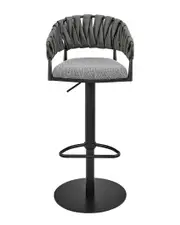 Armen Living Blaise Adjustable Swivel Counter/Bar Stool ns NoColor