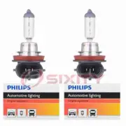 2 pc Philips Front Fog Light Bulbs for Smart Forfour 2005-2007 Electrical ko (for: Smart)