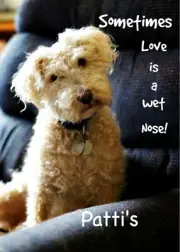 Password/Web Address Book "Love is a Wet Nose" 5" X 7"