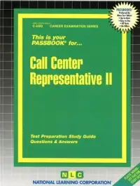 在飛比找博客來優惠-Call Center Representative II: