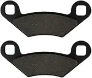 Motorcycle Front and Rear Brake Pads for POLARIS 800 Sportsman 800 EFI Intl/HO 2007-2011 (Color : Front)