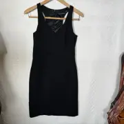 NEW Cynthia Rowley Halter Neckline Black Dress size Small