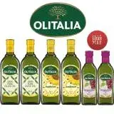 在飛比找遠傳friDay購物優惠-Olitalia奧利塔純橄欖油1000mlx2瓶+葵花油10