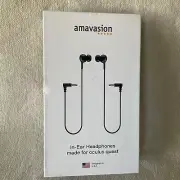 Amavasion In Ear Headphones For Oculus Quest 3.5mm Input Plug EHOQ-1 New In Box