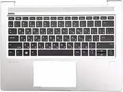 Laptop PalmRest&Keyboard for HP ProBook 430 G6 430 G7 L44548-251 Without Backlit Russian RU Silver New