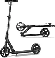 Playshion Foldable Kick Scooter for Kids and Adults