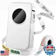 Phomemo Label Maker Machine with Tape, D35 Wireless Bluetooth Labels Maker Po