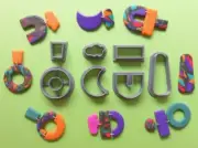 Set #B) 7 Pcs Polymer Clay Cutter Set | Unique Clay Cutters | Clay Tools