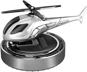 Car Fragrance - Helicopter Design Solar Powered Dashboard Ornaments - Long-lasting Natural Odor Eliminator Perfume For Home Bathroom Closet