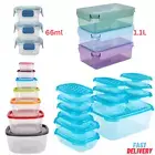 3/7/13 Pcs Food Storage Kitchen Containers Set Organiser Plastic Boxes- BPA free