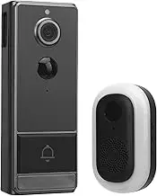 Video Doorbell Camera, 2.4G Wireless WiFi 2 Way Talk Smart Doorbell with 120 Degree Lens, APP Remote Monitoring, IP67 Water Proof Outdoor Front Door Camera for Home Security
