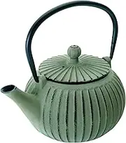 ibili Teapot Set Oriental-Nepal 0,5 l of cast Iron, Light Grey, 18 x 18 x 10 cm