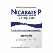 Nicabate P Transdermal Nicotine Patch 21mg 28 Patches HealthCo