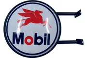 MOBIL FUEL OIL Bar Lighting Wall Sign Light LED