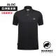 【Mammut 長毛象】Matrix Polo Shirt AF Men 日系輕量快乾Polo衫 黑PRT1 男款 #1017-00402