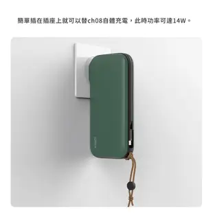 idmix GaN PD 65W 多功能20000mAh行動電源(CH08)可充筆電