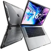 SUPCASE Unicorn Beetle Series Case for MacBook Pro 16 Inch (2021 Release) A2485 M1 Pro / M1 Max, Dual Layer Hard Shell Protective Cover for MacBook Pro 16" with Touch ID (Black)