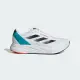 【adidas】DURAMO SPEED M 男慢跑鞋 白黑藍 IE9674-UK12=30.5cm