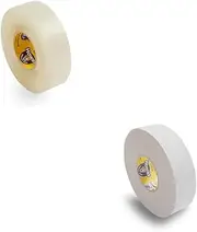 Howies Hockey Stick Tape Premium Cloth White/Clear Shin 2-Pack