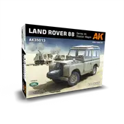 AK Interactive 1/35 Land Rover 88 Series IIA -Station Wagon Plastic Model Kit