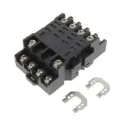 IDEC Corporation SH4B-05 Relay Socket, 14 Pin, 4 Pole, DIN Rail, 10 A, 100 Megoh