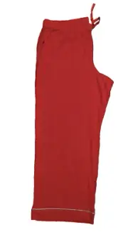 New Victoria's Secret Modal Lounge PJ Sleep Bottom Pants w/ Pockets Red XXLarge