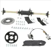 810mm Rear Axle Kit Sprocket Brake for Assembly for GoKart ATV Quad Buggy Taotao
