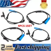 4PCS ABS Wheel Speed Sensor Front Rear For 02-08 Mini Cooper R50 R52 R53 1.6L (for: Mini)