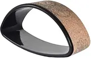 Yoga Wheel Natural Wood for Stretching, Non-Slip Yoga Wheel roll for Yoga Poses, Stretching Exercises, Back Bends, Flexibility, Load Capacity up to 200KG-A