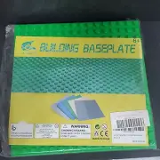 Classic Building Baseplates 10" x 10" Green For Lego Duplo - Set of 4 CLOURF