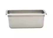 Libertyware 5144 1/4 x 4" Deep 25 Gauge Anti-Jam Stainless Steel Steam Pan