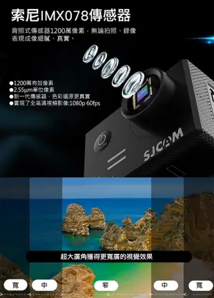 (送32GB卡) SJCAM SJ5000X ELITE 4K高清WIFI升級版 防水型運動攝影機 (4.3折)