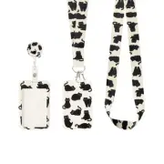 ID Badge Holders Retractable Cute Teacher,Lanyard with Retractable Reel Cute,...