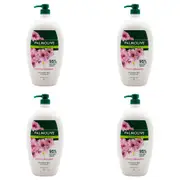 4x Palmolive Naturals 2L Vegan Body Wash Bath Soap w/ Vitamin E Cherry Blossom