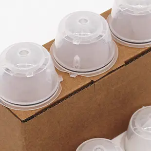 5 件裝可重複使用雀巢 Dolce Gusto 咖啡膠囊過濾杯可再填充過濾籃蓋可重複使用勺刷