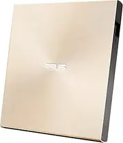 ASUS SDRW-08U9M-U External ultraslim 8X DVD Writer, USB Type C + Type A Cable, Mac Compatible, 13.9mm Ultraslim, M-DISC Support, Disc Encryption, Nero Backitup, E-Green, E-Media