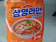 4.23oz(120g) 5 Packs Samyang Ramen