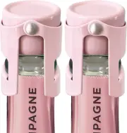 HYZ Champagne Stoppers - Stainless Steel Sparkling Wine Bottle Stopper with Pure