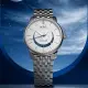 【MIDO 美度】BARONCELLI 永恆系列 微笑月相 機械腕錶 母親節 禮物(M0274071101001)