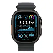 Apple Watch Ultra 2 GPS + Cellular 49mm Black Titanium Case with Black Ocean Band