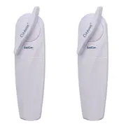 2x Culinare Easican Stainless Steel Kitchen Can Lid Opener Manual Handheld White