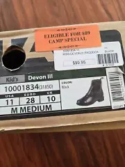 Devon III Paddock boots kids size 11 new