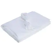 White Waterproof Sunshade Sail Polyester Outdoor Awnings Garden Canopy Shade Sail Sun Shelter Pergola Swimming Pool Awning