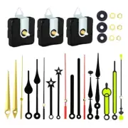 3Pcs Silent Clock Movement Mechanism with 6 Different Pairs of Hand DIY4525