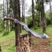Egyptian Khopesh Sword-Handmade 5160 Carbon Steel Blade-Full Tang-32-inches