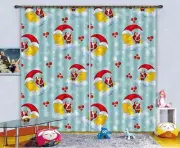 3D Santa Claus 77 Blockout Photo Curtain Print Curtains Drapes Fabric Window AU
