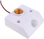 Lamp Holder Nut Socket with PIR Motion Sensor Switch Bulb Socket AC 90V-250V Intelligent Switch Lamp Socket Adapter