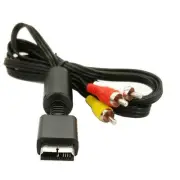1.8M RCA AV Audio Video Cable TV Lead For PS1 PS2 PS3 Console HDMI Adapter